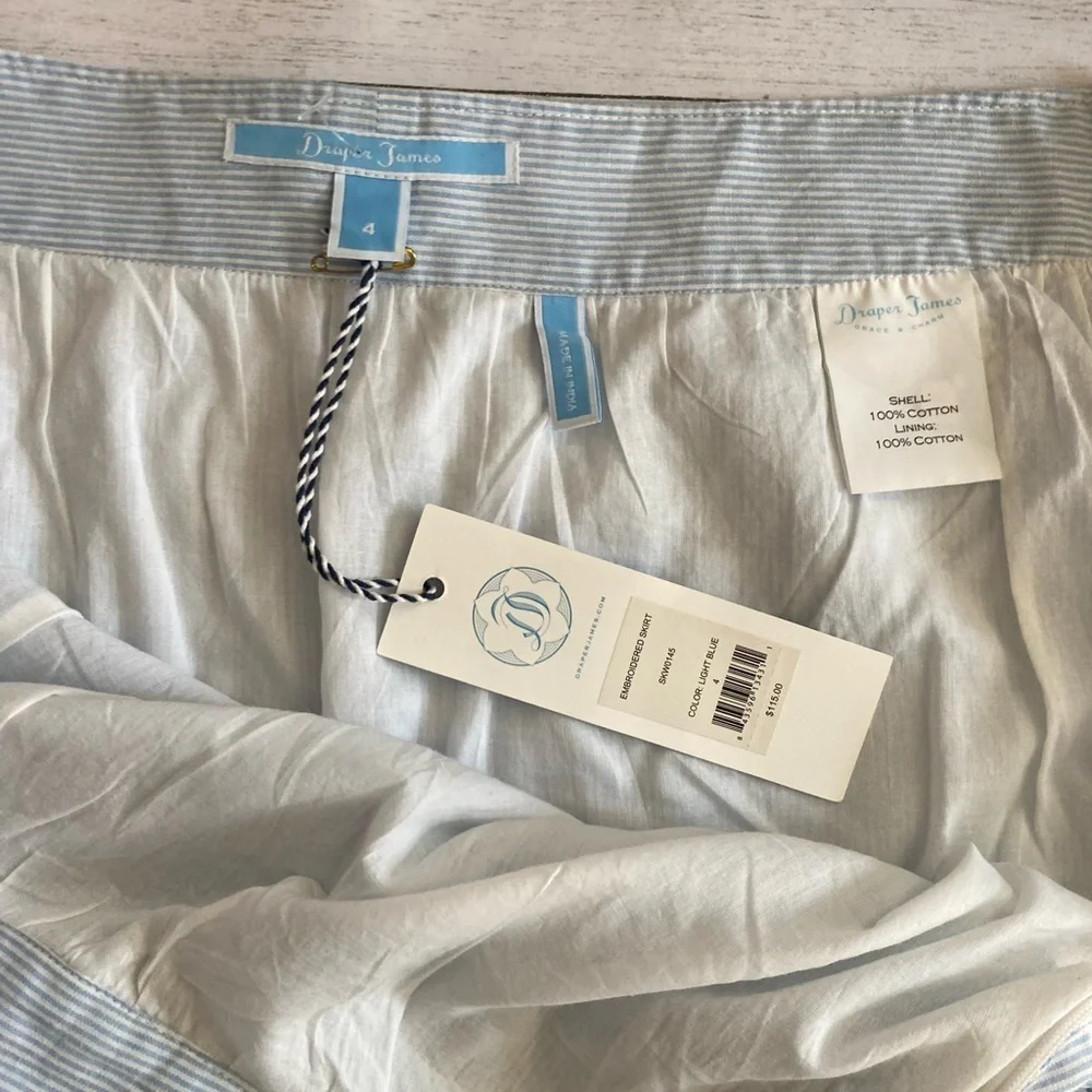 Draper James Embroidered Skirt